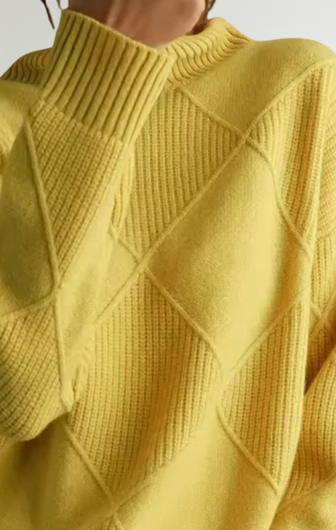 Ángela™ | Suéter De Cuello Alto Elegante