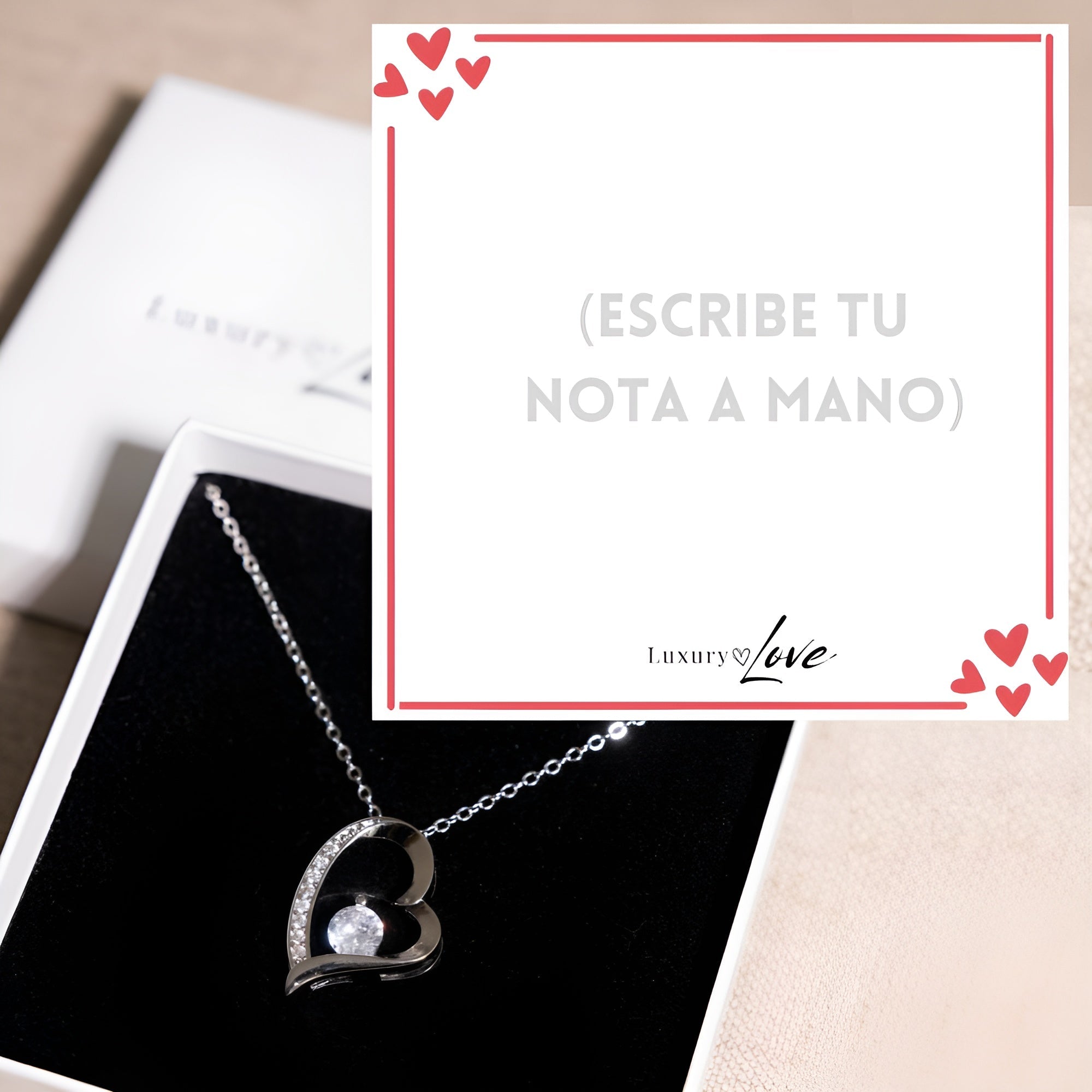 Amor Eterno™ | Collar Para Mi Amor Con Carta Especial