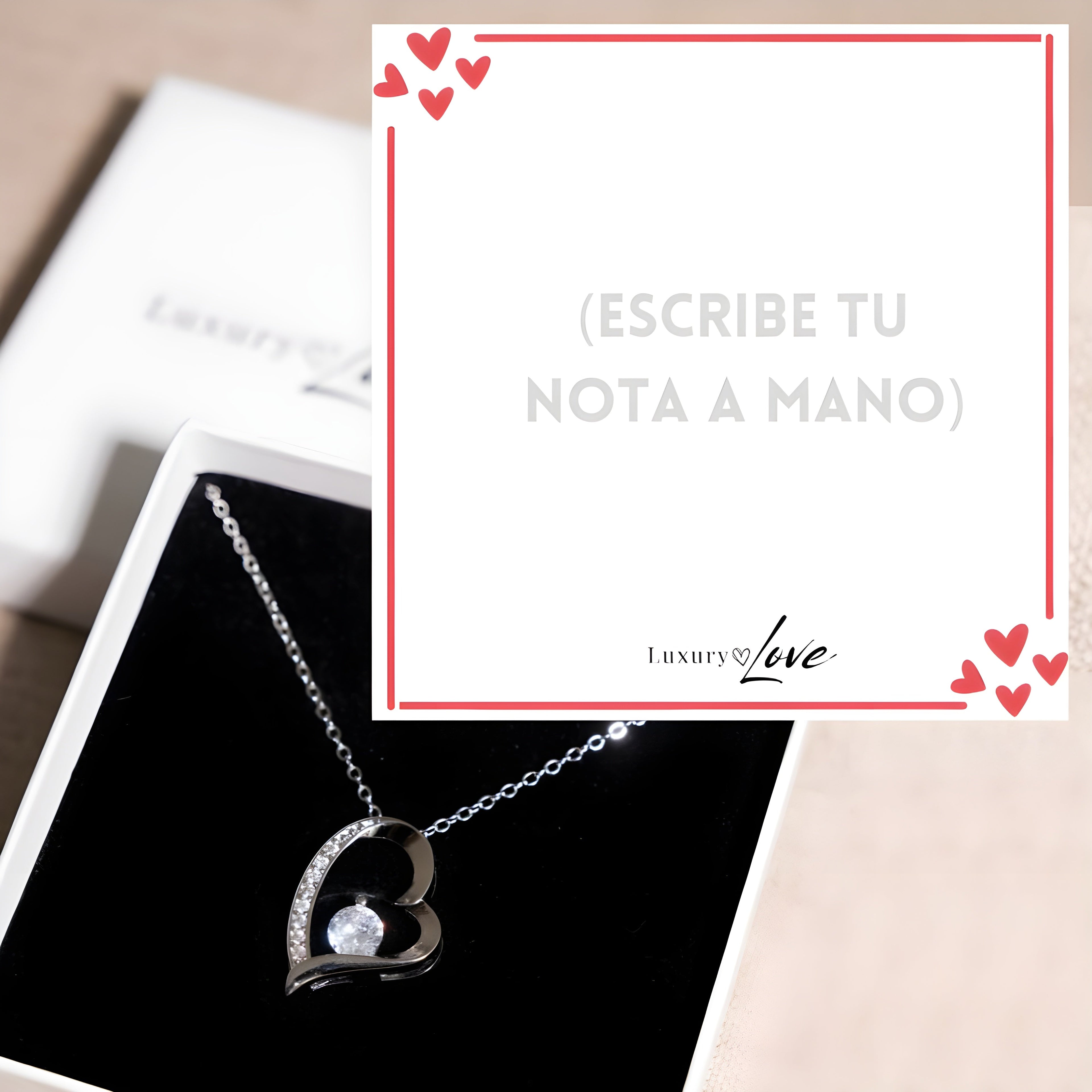 Amor Eterno™ | Collar Para Mi Hija Con Carta Especial