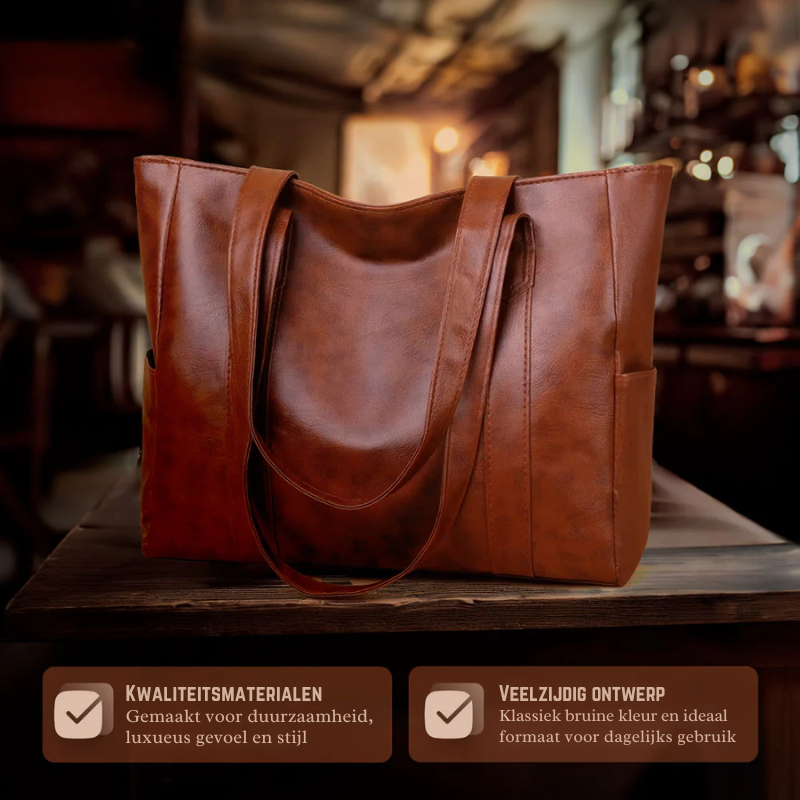 Martha™ | Bolso Clásico de Cuero Vegano – Elegancia Atemporal