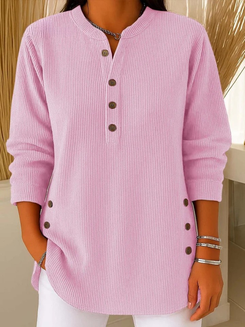 Nieves - Túnica Henley con Botones - vista 2