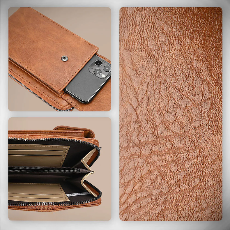 Nicole™ | Bolso Compacto y Chic de Cuero Vegano