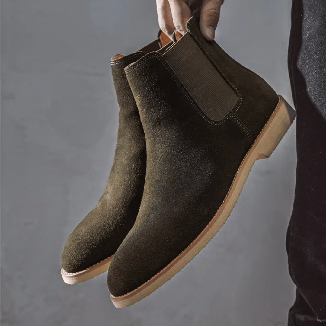 Armendo™ | Botas Tipo Botín de Gamuza