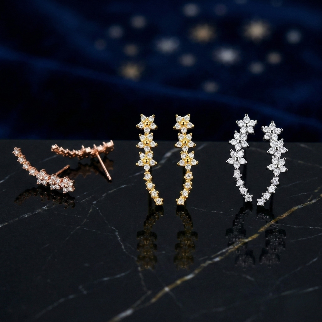 Pendientes Florales Elegantes