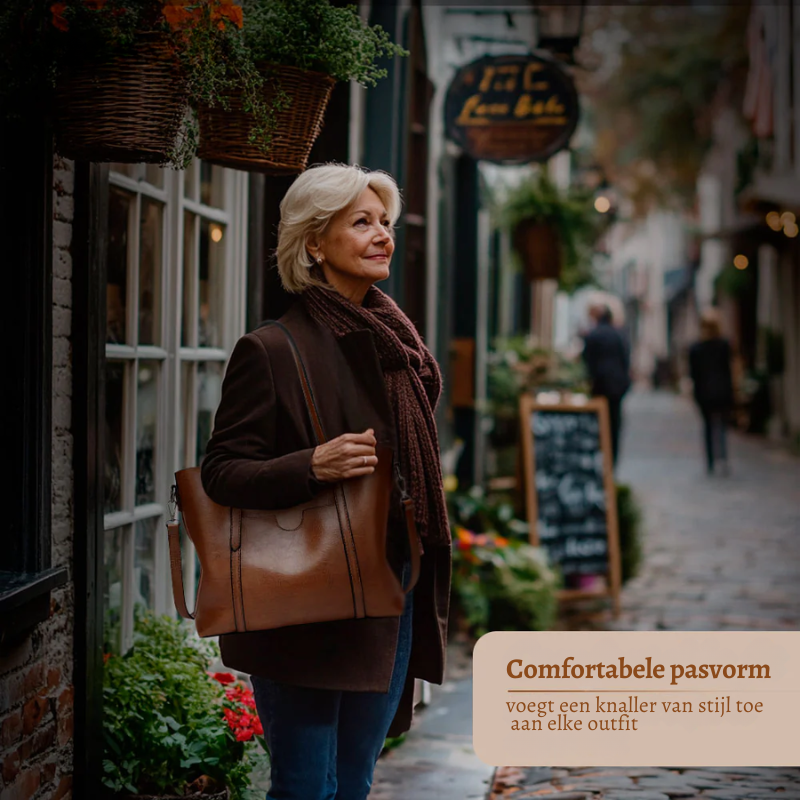 Nicole™ | Bolso Vintage Favorito de Cuero Vegano