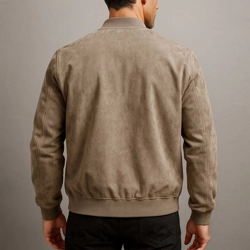 Cristian - Chaqueta Bomber Minimalista de Cuello Estructurado - vista 6