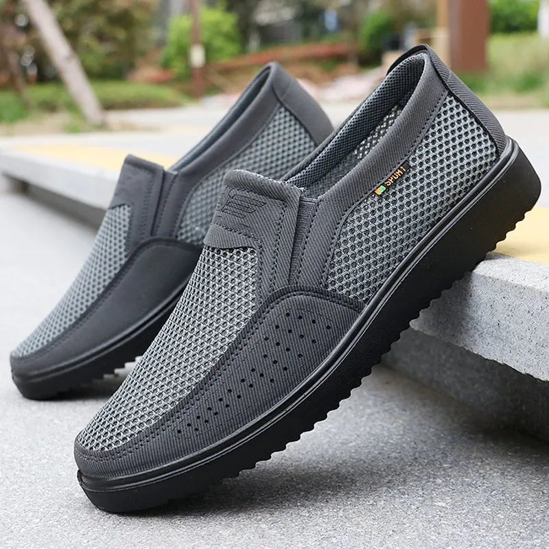 Zapatillas de malla transpirables para hombre – Colección 2025