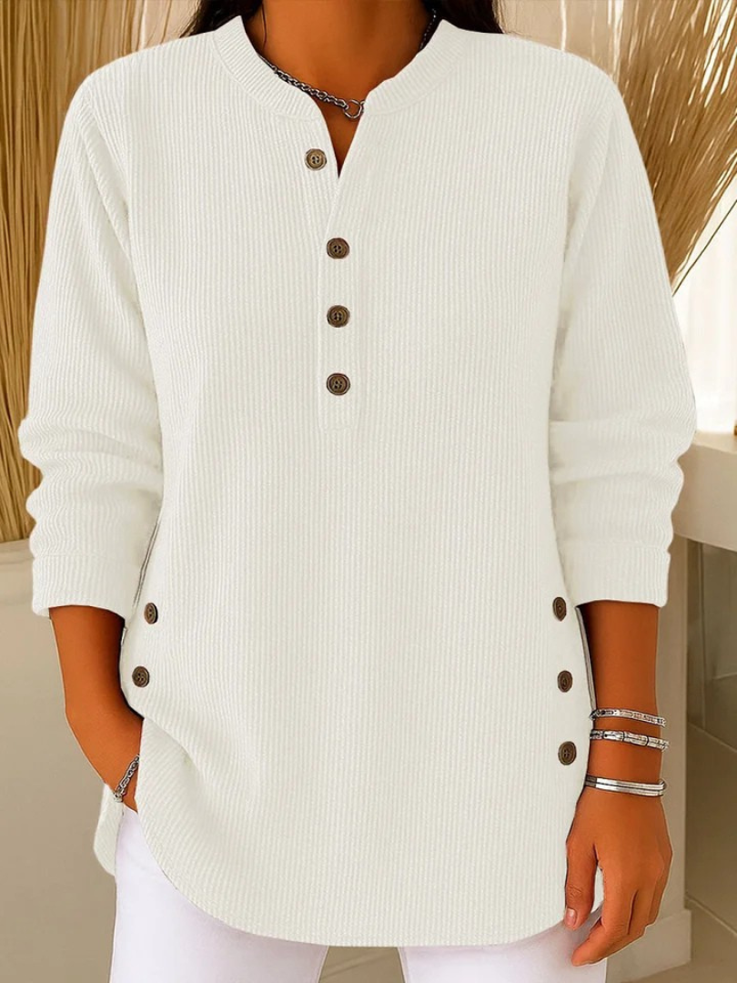 Nieves - Túnica Henley con Botones - vista 5