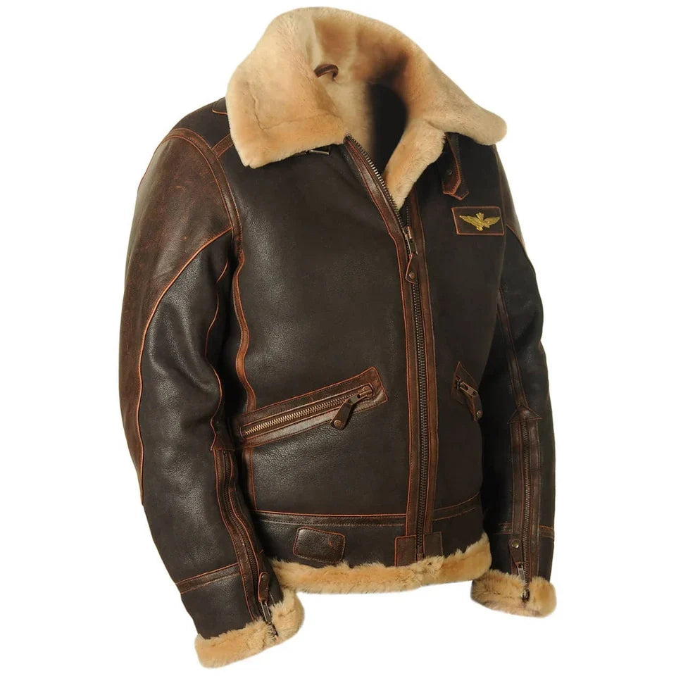 Teodoro - Chaqueta de Aviador de Estilo Vintage - vista 2