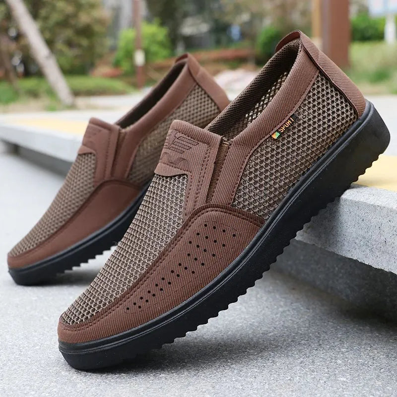 Zapatillas de malla transpirables para hombre – Colección 2025
