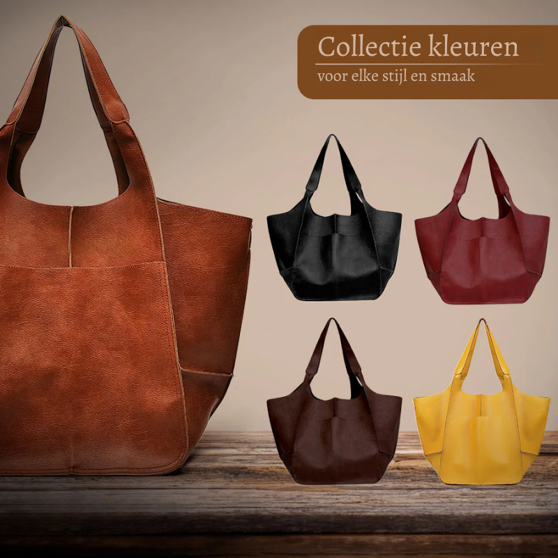 Laura™ | Bolso Vintage de Cuero Vegano con Estilo Atemporal