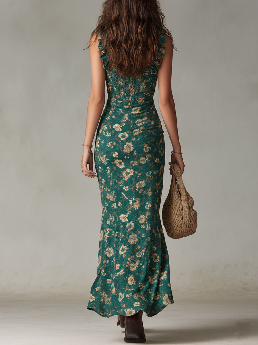 Vestido Zara™ - Maxi Boho Con Abertura