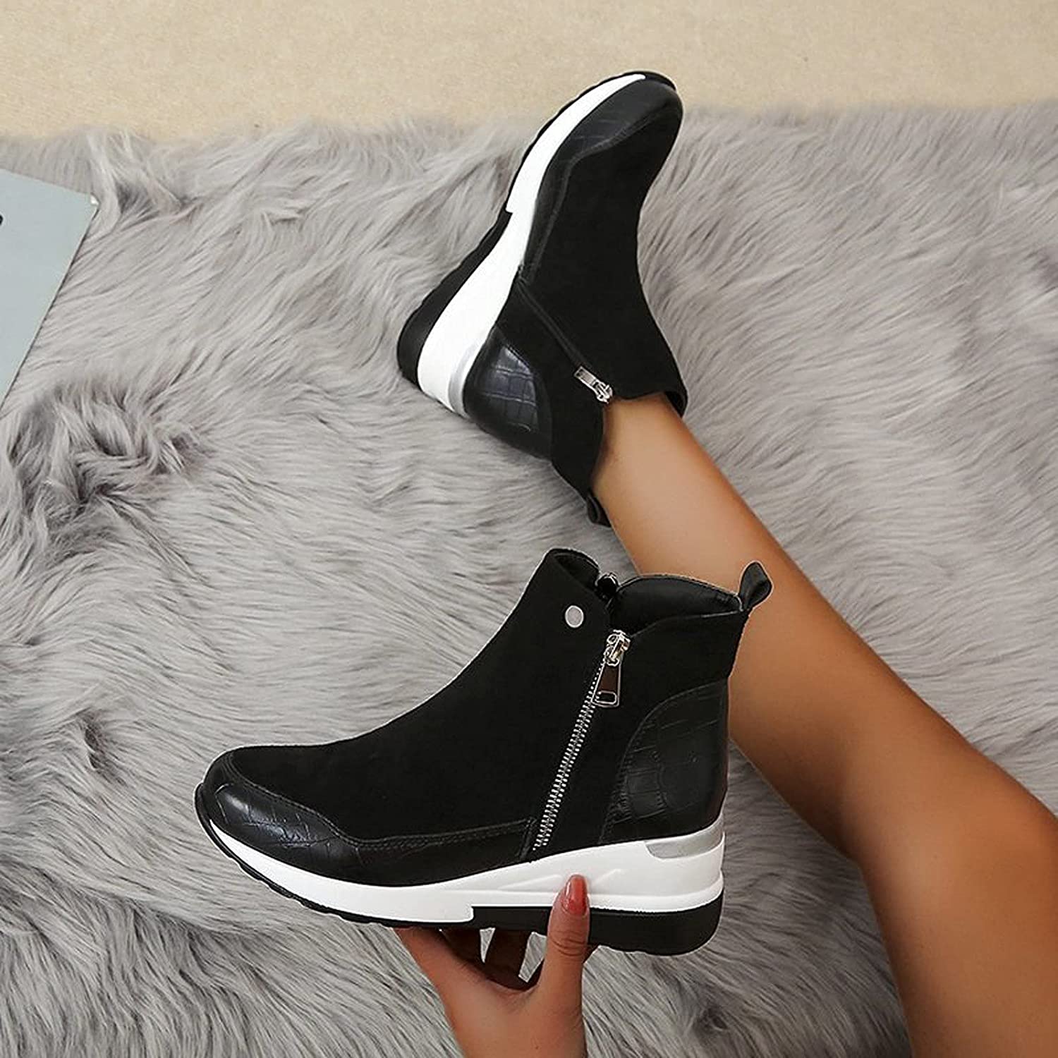 Lumina™ - Botines Impermeables de Piel