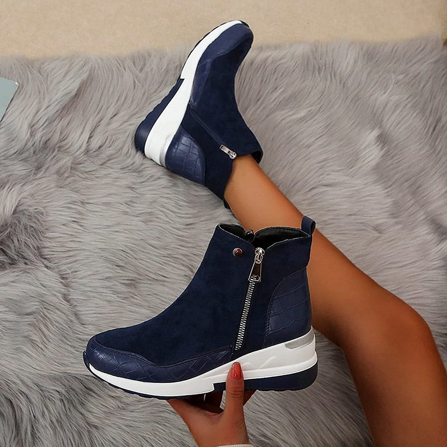 Lumina™ - Botines Impermeables de Piel