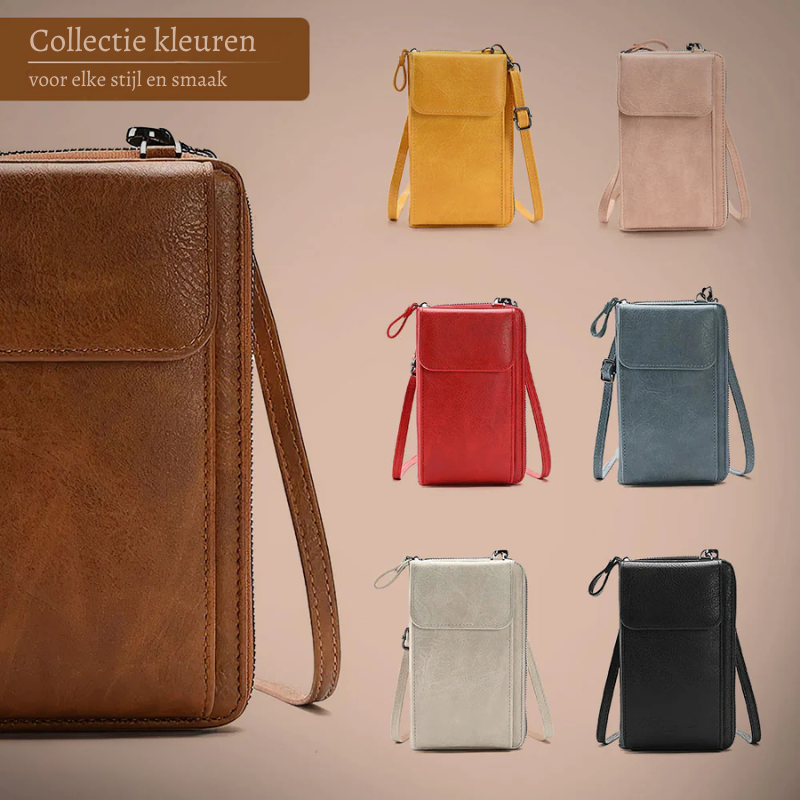 Nicole™ | Bolso Compacto y Chic de Cuero Vegano