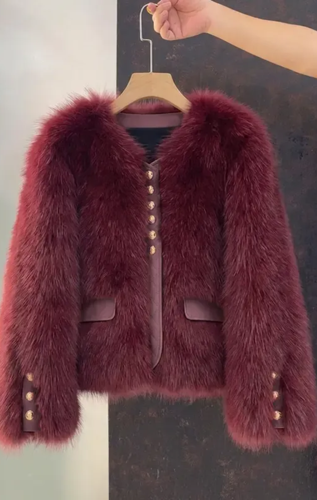 Sandra™ | Chaqueta De Piel Sintética Elegante