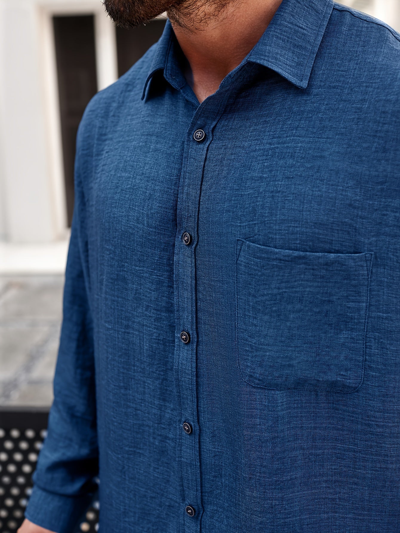 Iker™ | Camisa informal de manga larga