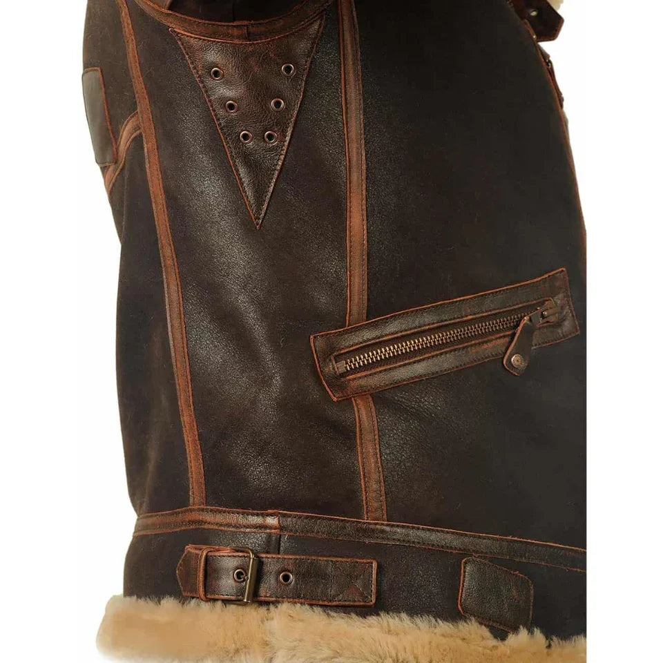Teodoro - Chaqueta de Aviador de Estilo Vintage - vista 8
