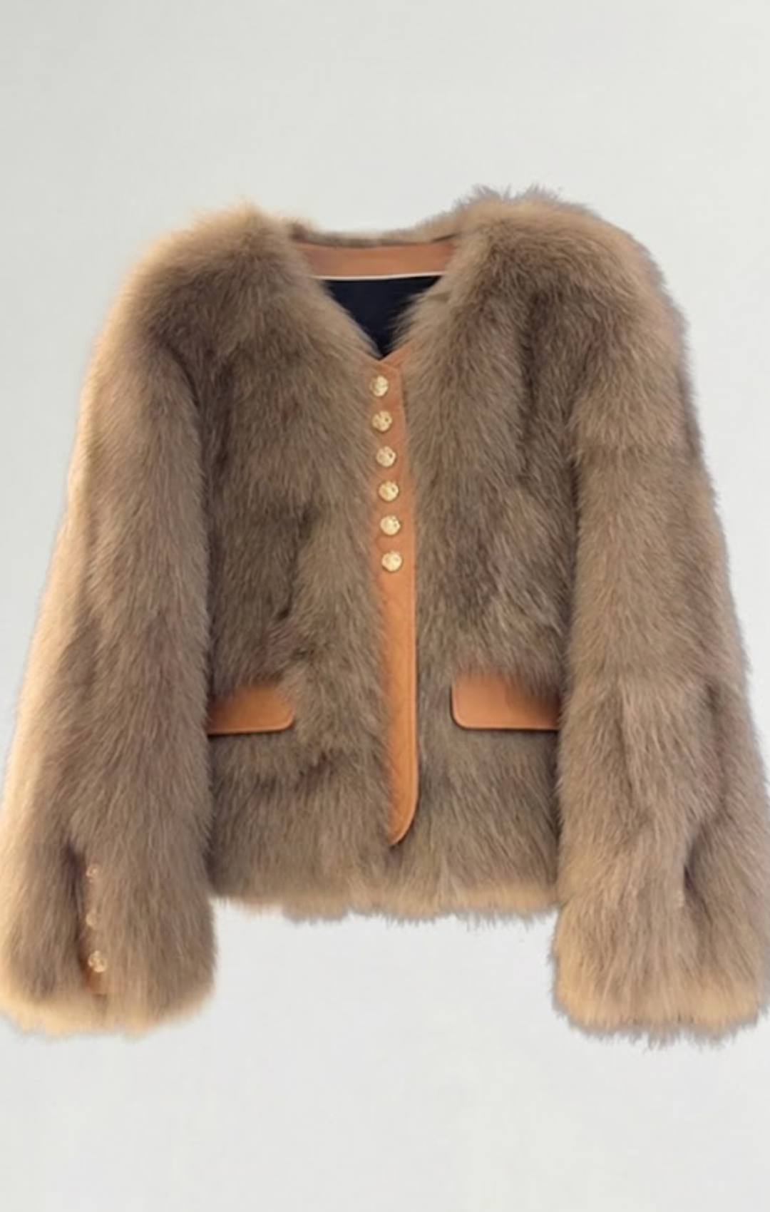 Sandra™ | Chaqueta De Piel Sintética Elegante