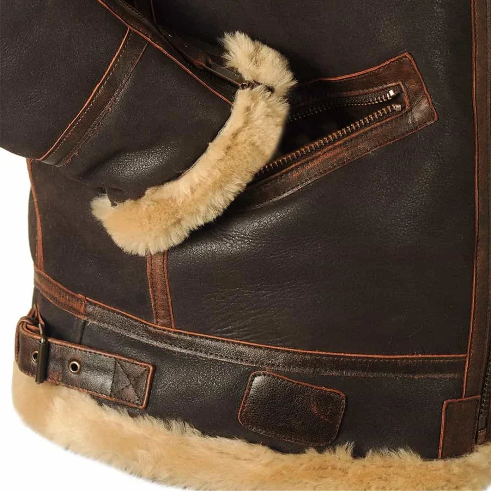 Teodoro - Chaqueta de Aviador de Estilo Vintage - vista 11