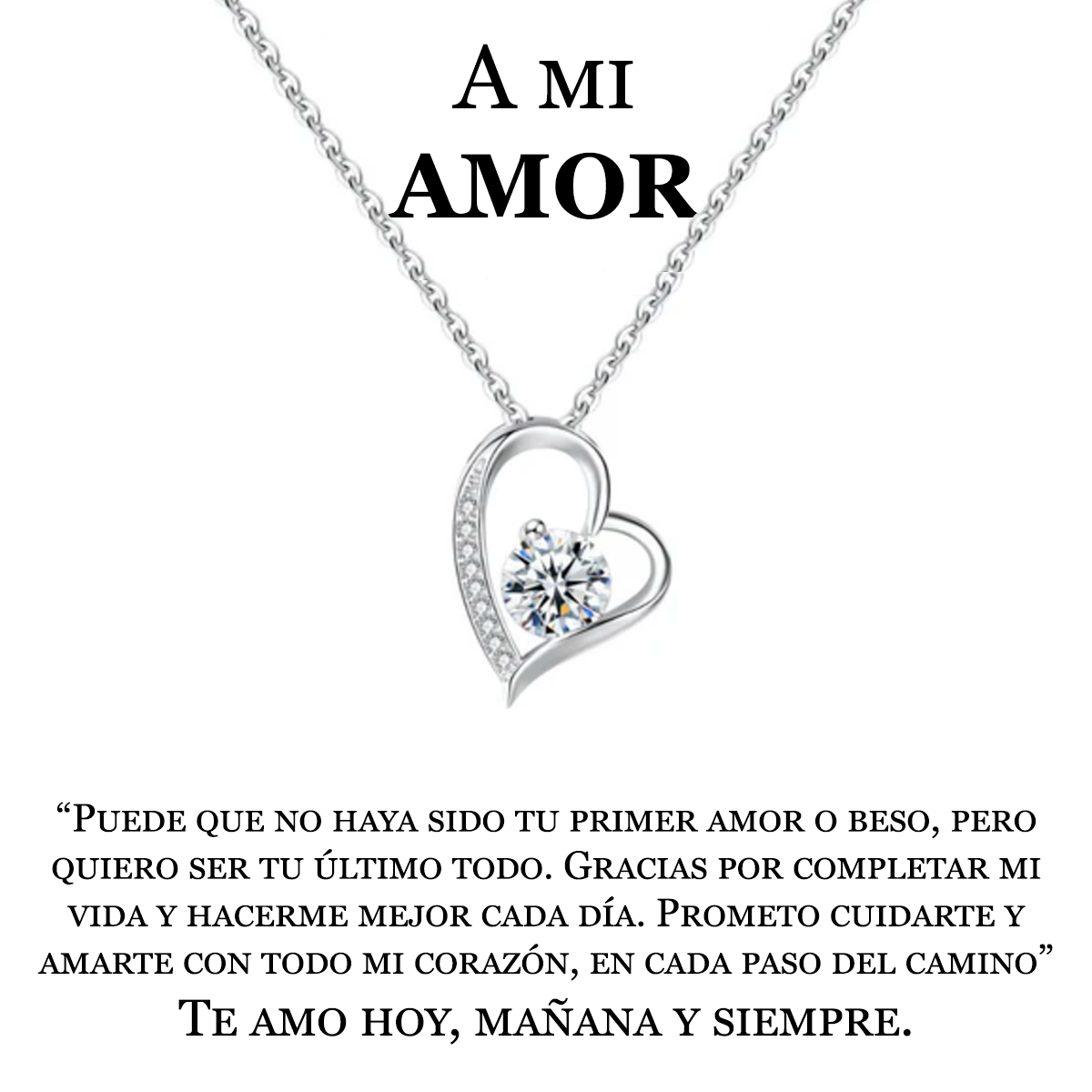 Amor Eterno™ | Collar Romántico De Pareja