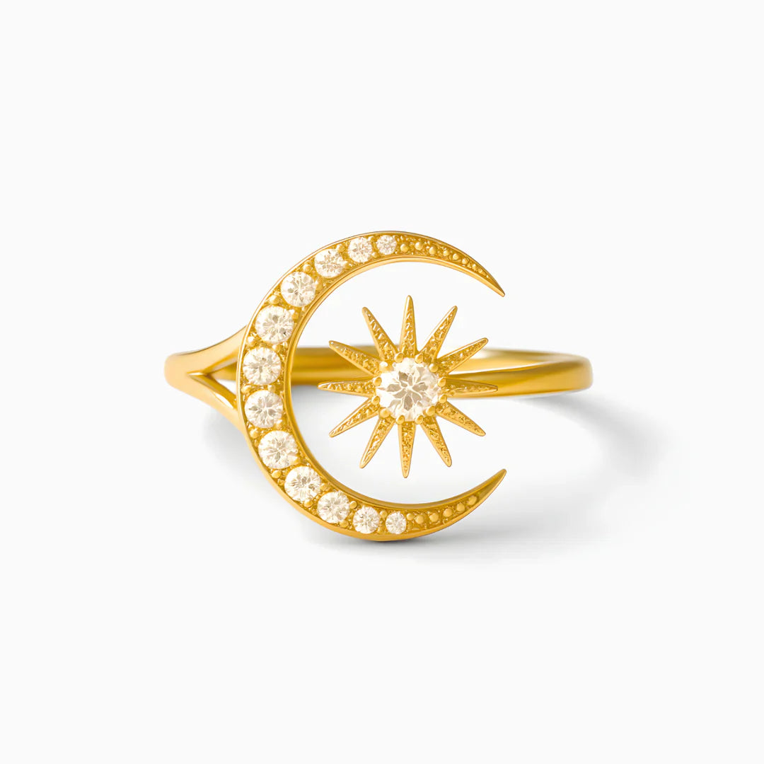 Luna Creciente™ | Anillo Elegante De Luna