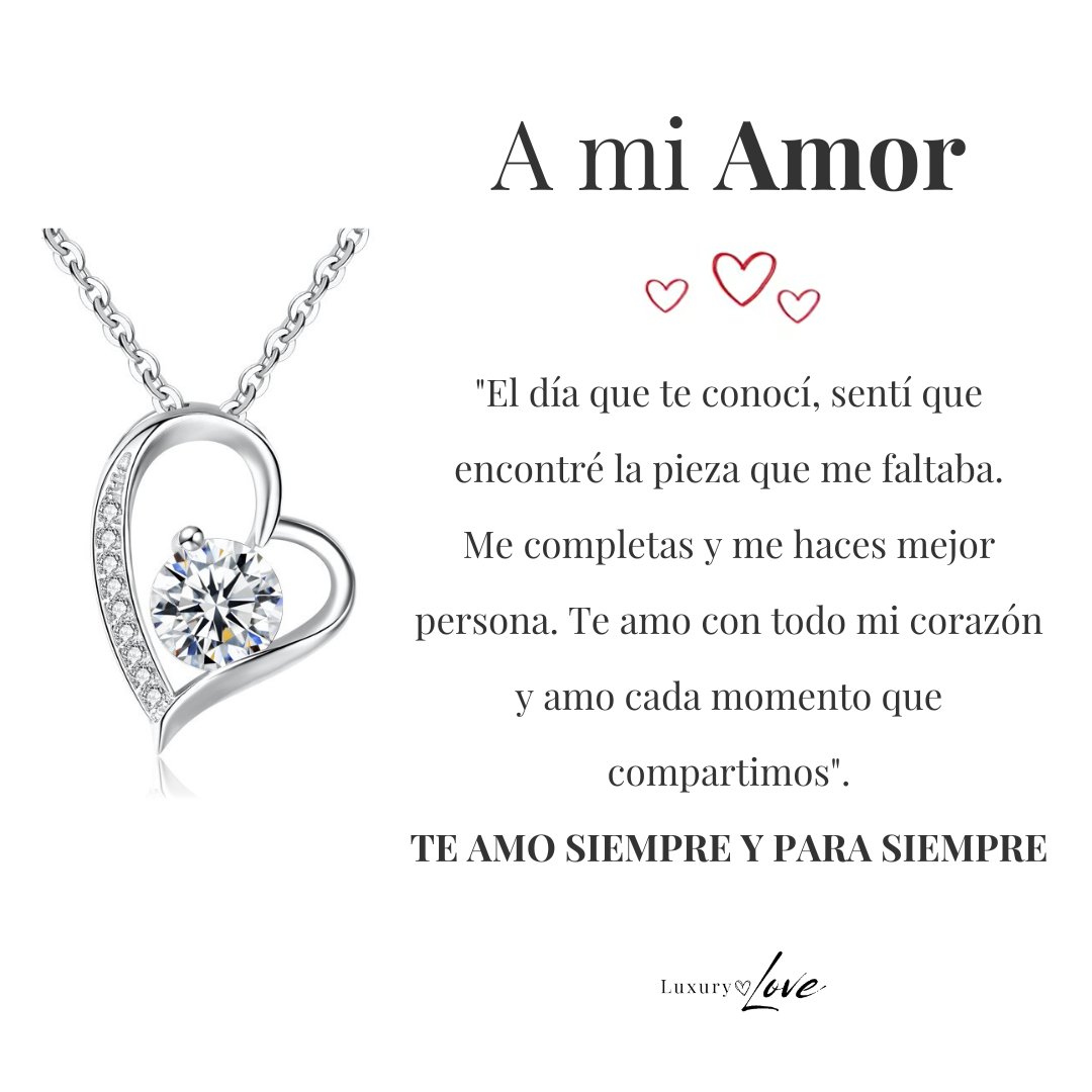 Amor Eterno™ | Collar Para Mi Amor Con Carta Especial