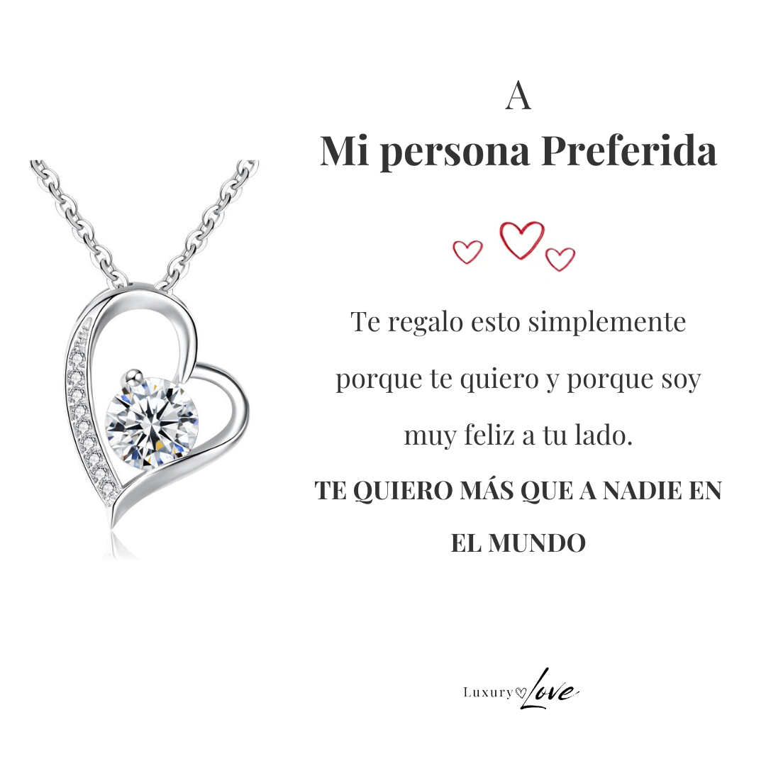 Amor Eterno™ | Collar Para Mi Amor Con Carta Especial