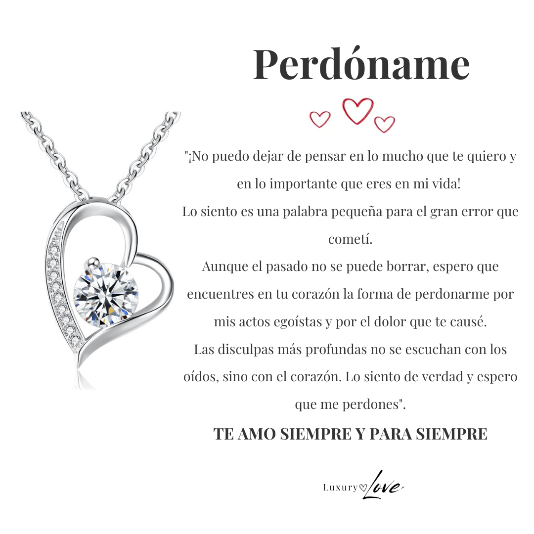 Amor Eterno™ | Collar Para Mi Amor Con Carta Especial