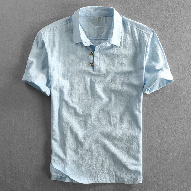 Amalfi™ | Polo de Lino Atemporal