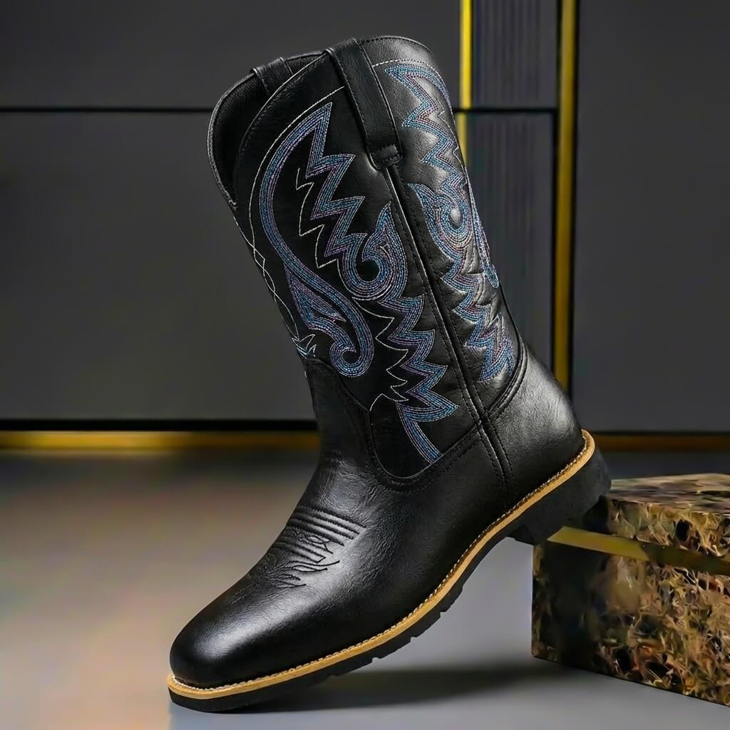Roberto - Botas de Piel con Bordados - vista 2