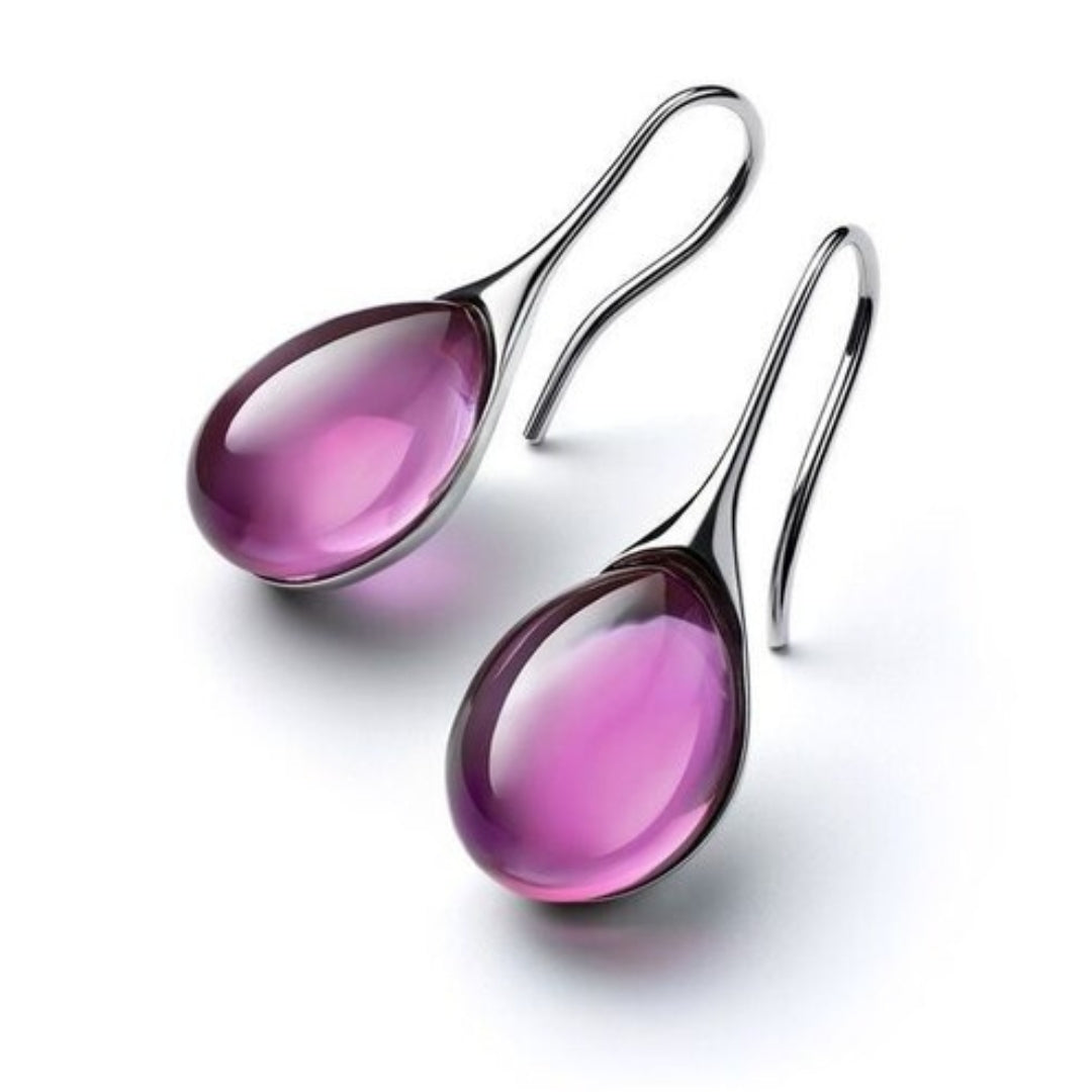 Pendientes Largos Chic con Cristales