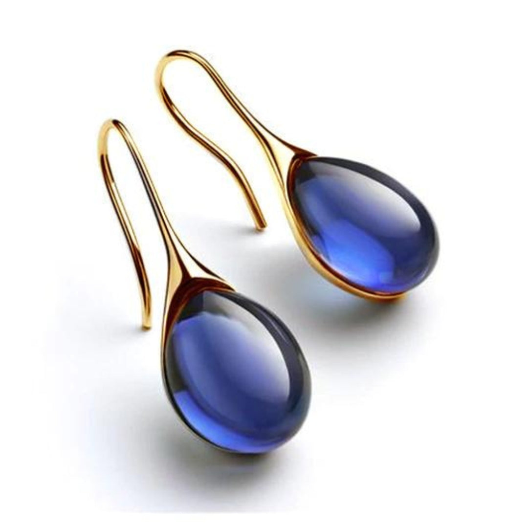 Pendientes Largos Chic con Cristales