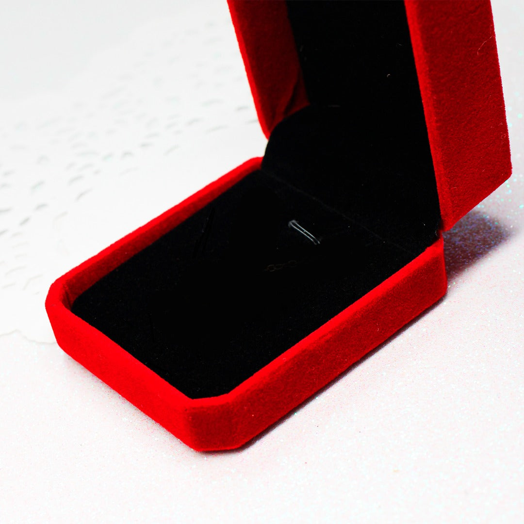 Caja de Regalo para Collar y Anillo