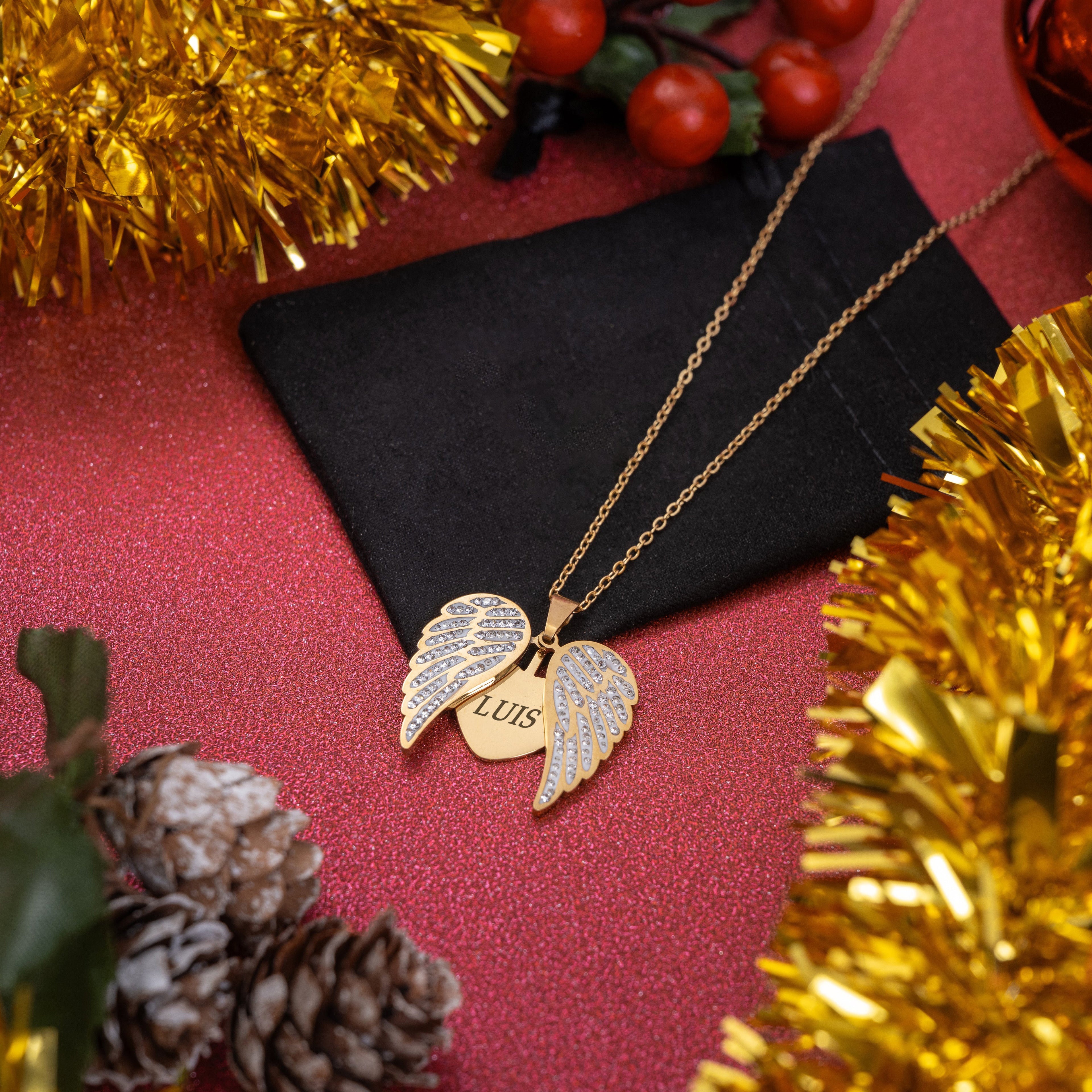 Collar Personalizado "Mi Ángel" con Nombre