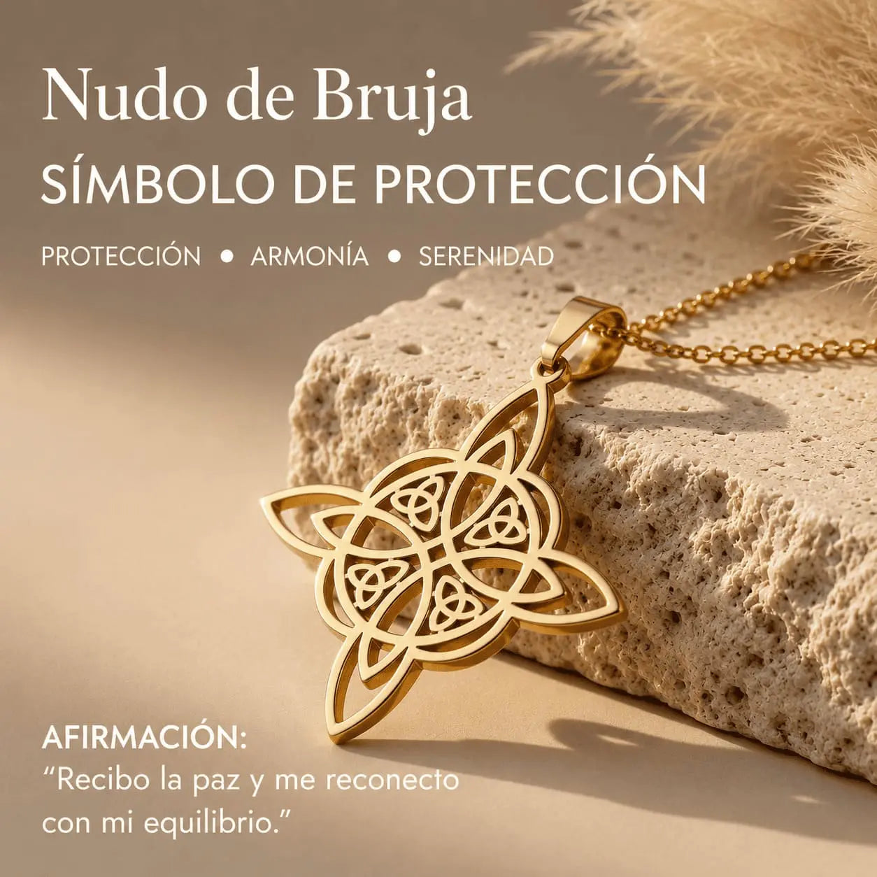 Valeria™ | Collar con Amuleto de Protección Eterna