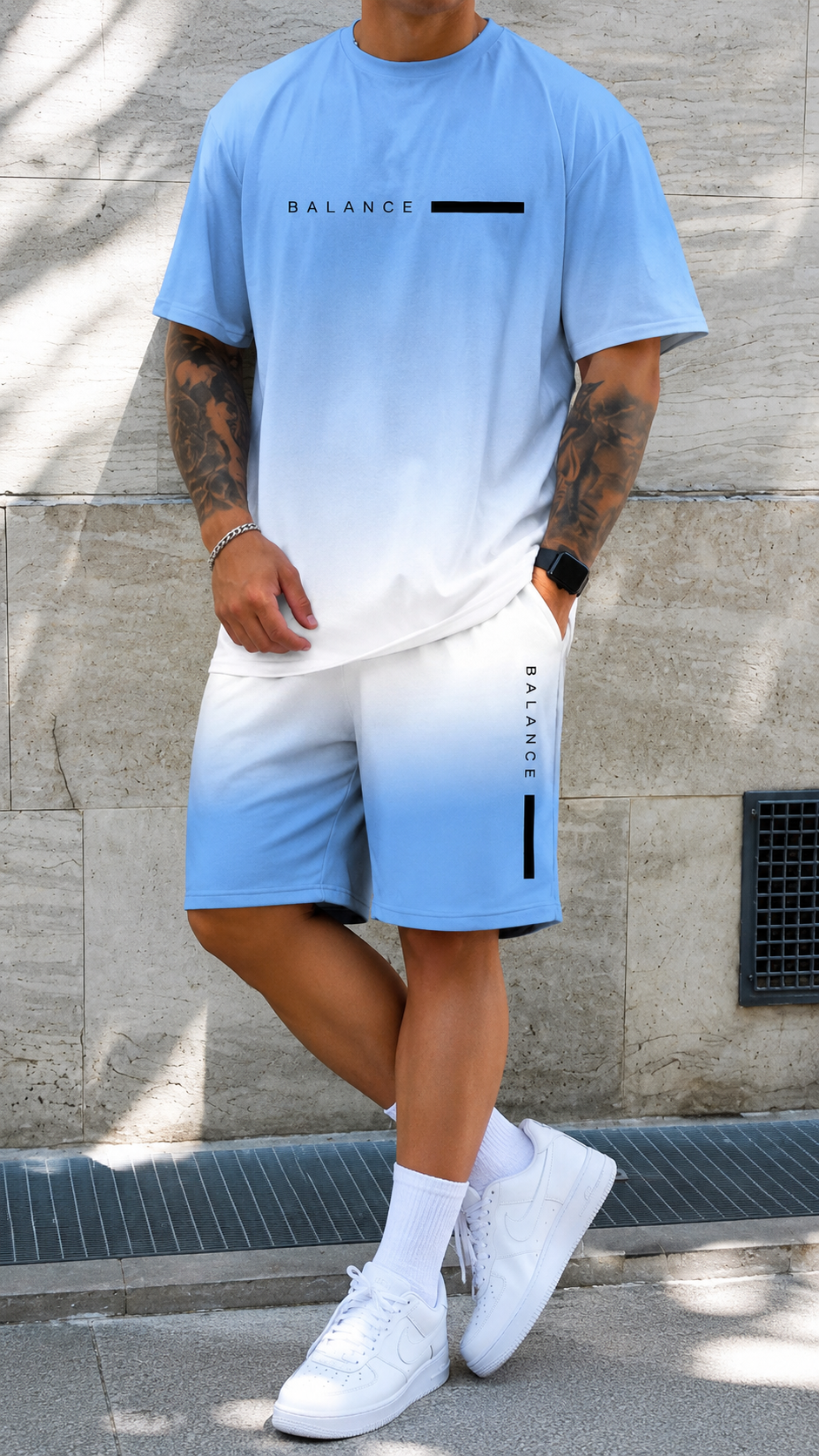 Bruno™ | Conjunto Degradado de Verano para Hombre
