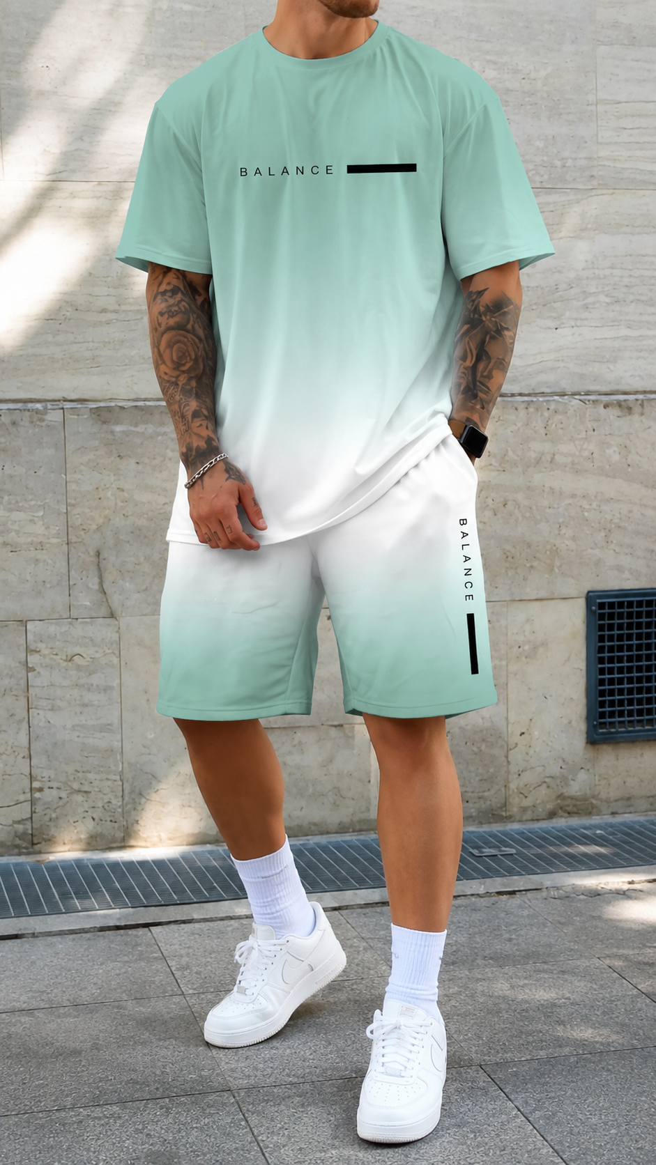 Bruno™ | Conjunto Degradado de Verano para Hombre