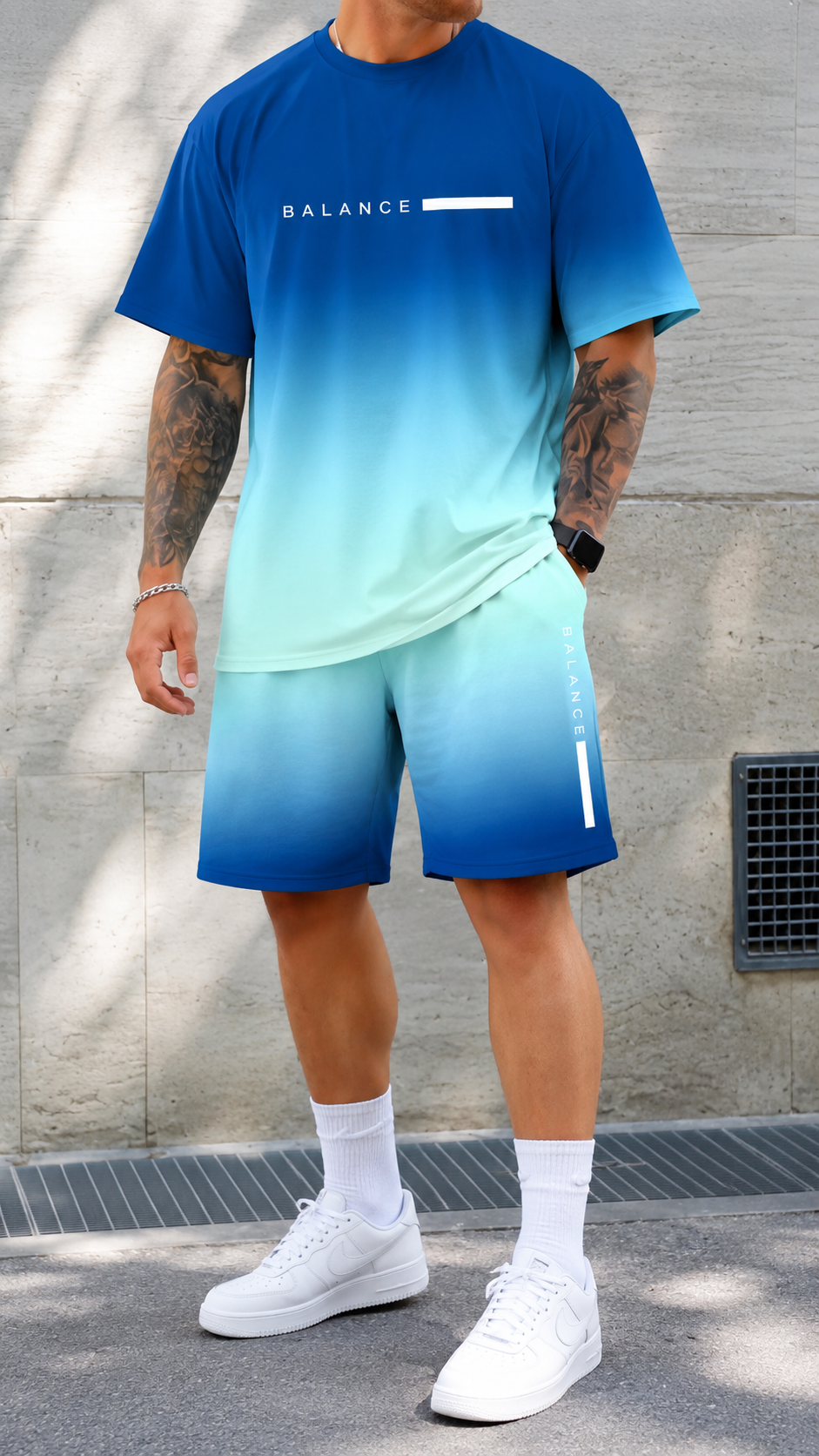 Bruno™ | Conjunto Degradado de Verano para Hombre