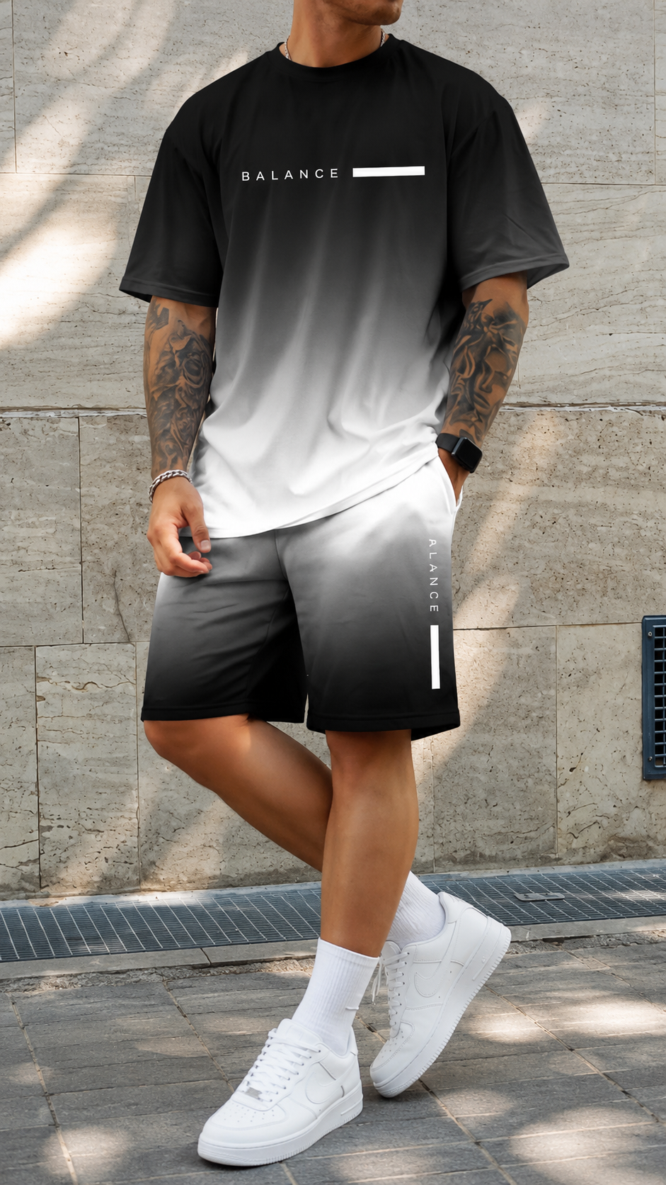 Bruno™ | Conjunto Degradado de Verano para Hombre