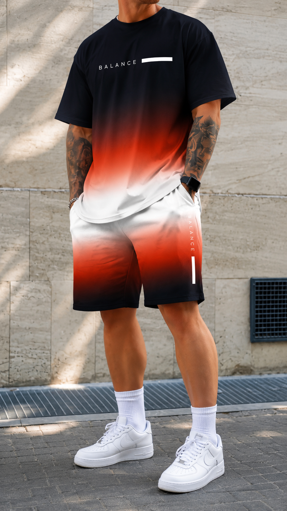 Bruno™ | Conjunto Degradado de Verano para Hombre