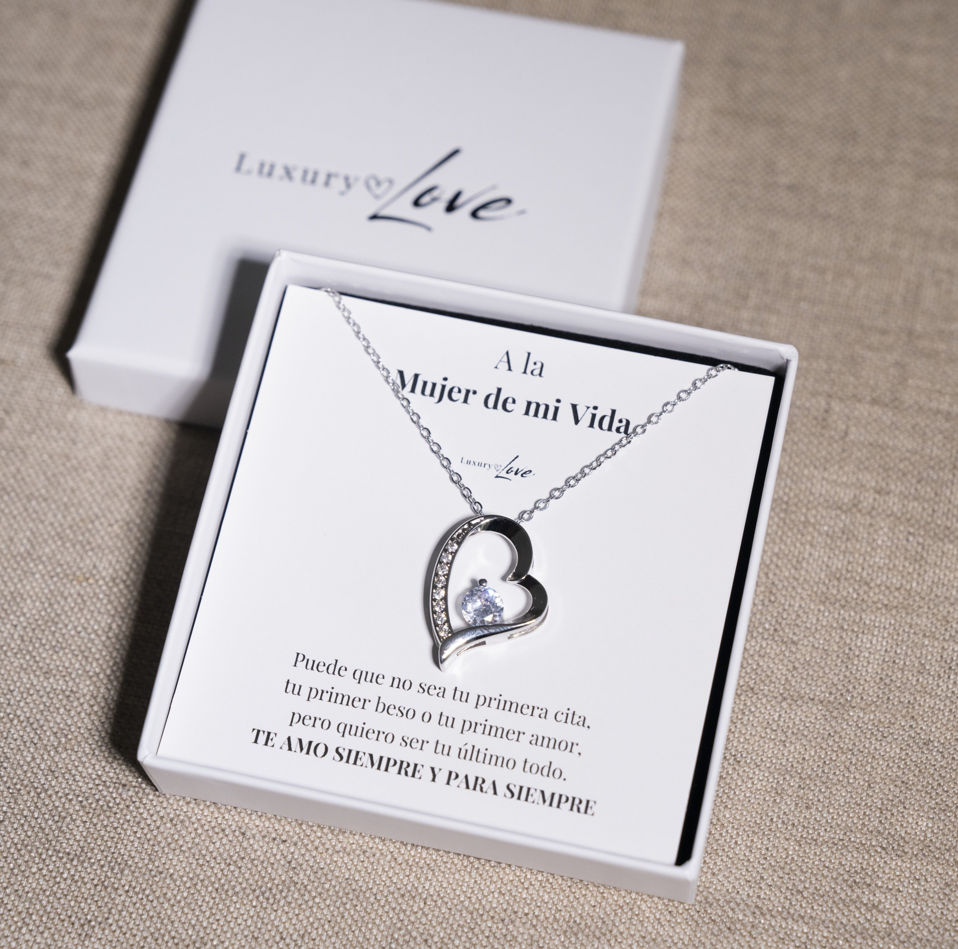 Amor Eterno™ | Collar Para Mi Amor Con Carta Especial