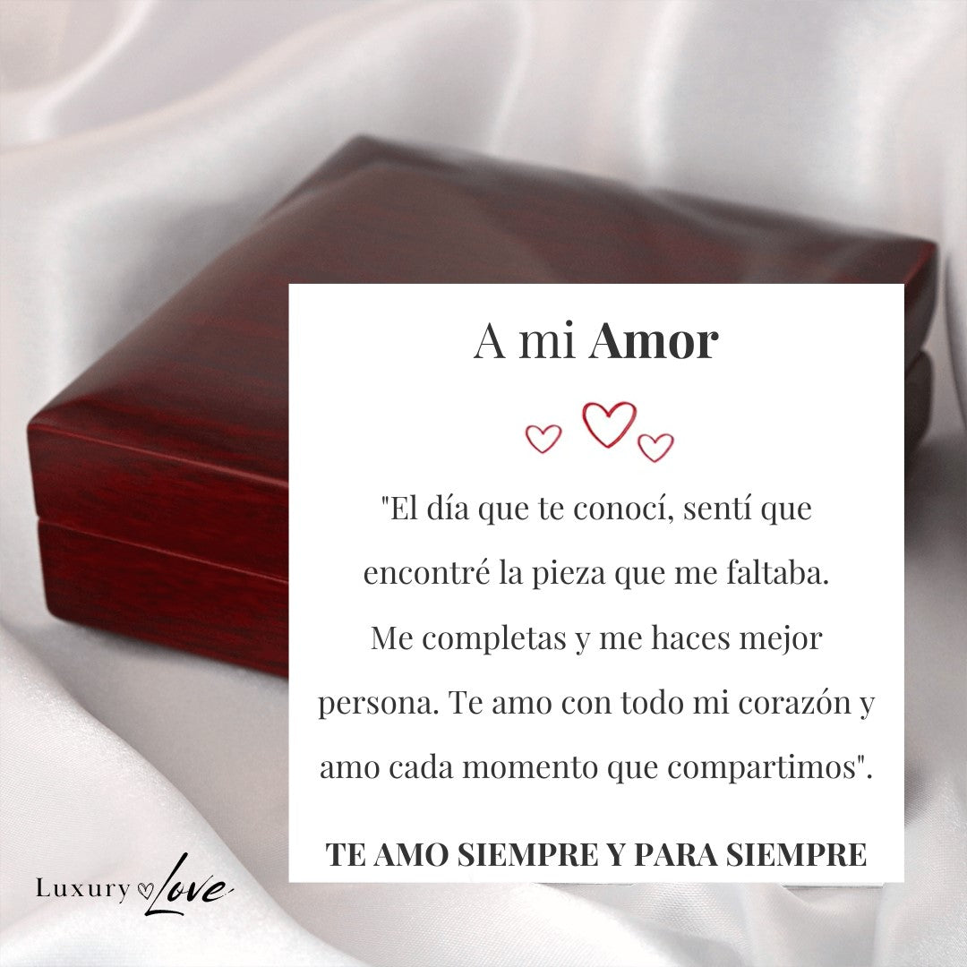 Amor Eterno™ | Collar Para Mi Amor Con Carta Especial