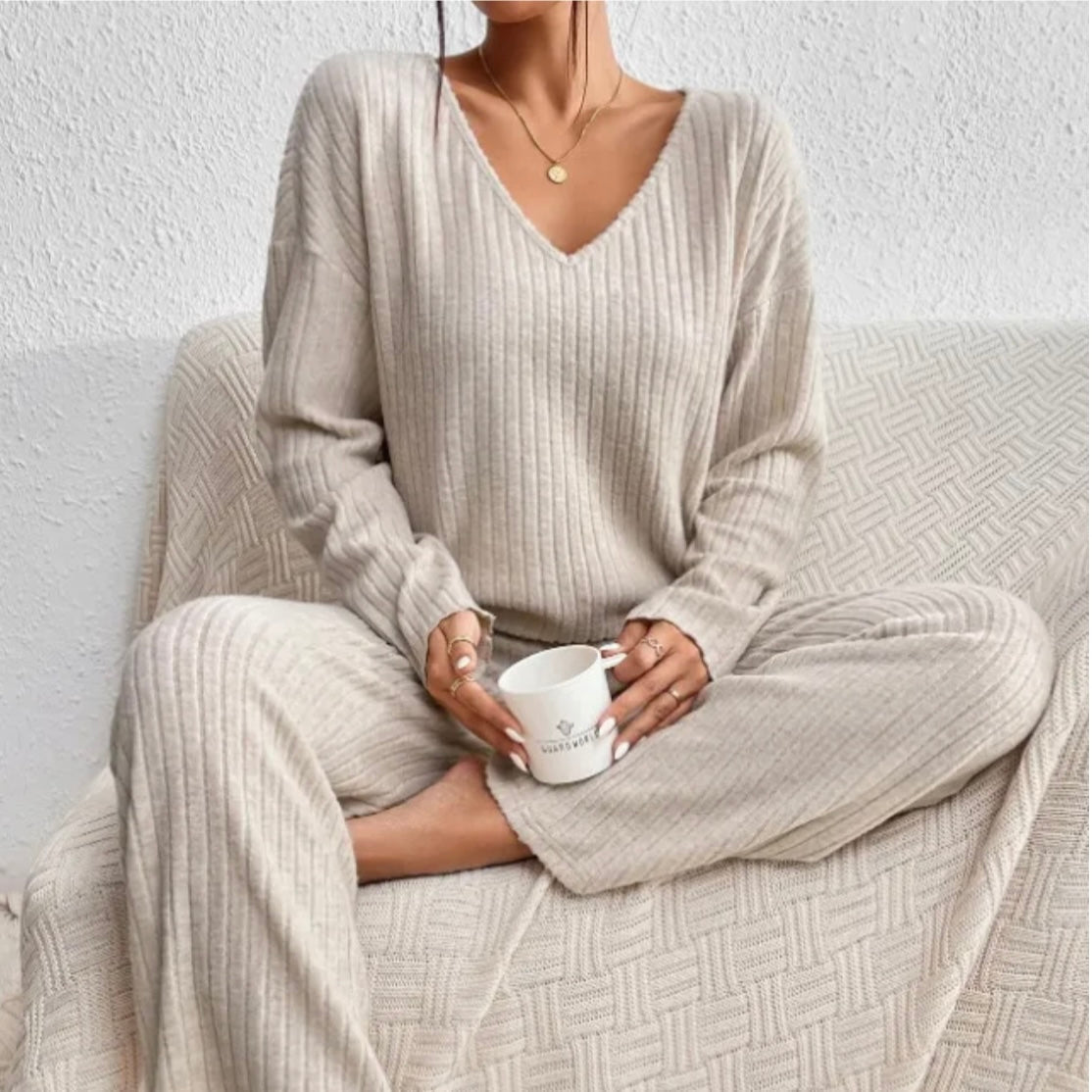 Kathy™ | Conjunto de 2 piezas tejido a mano