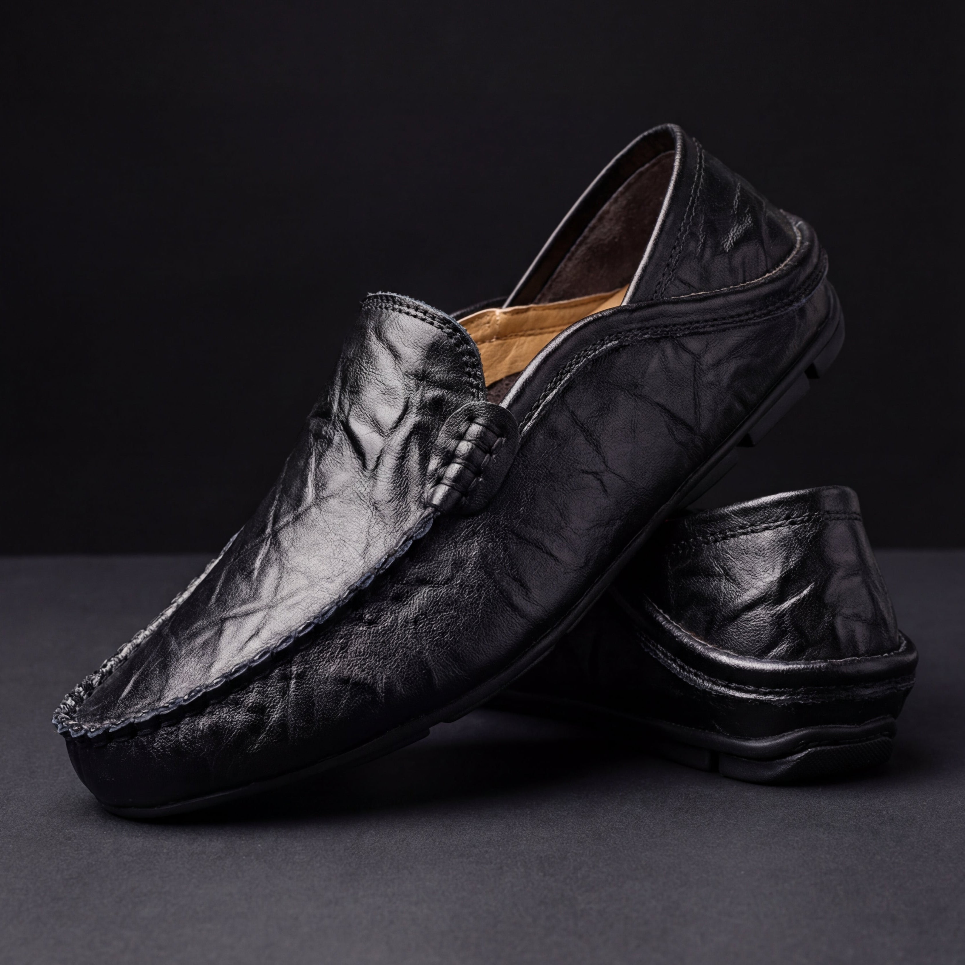 Mocasines de Piel para Hombre