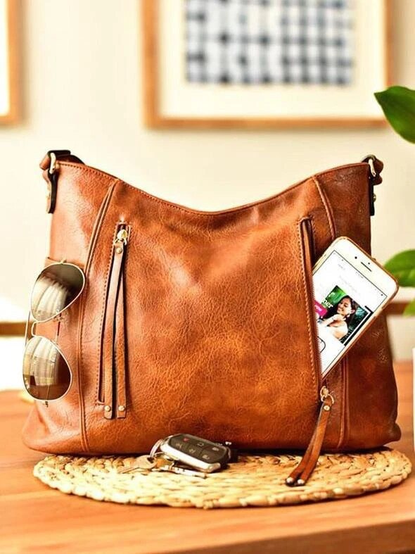 Georgia™ | Elegante Bolso Vintage De Piel