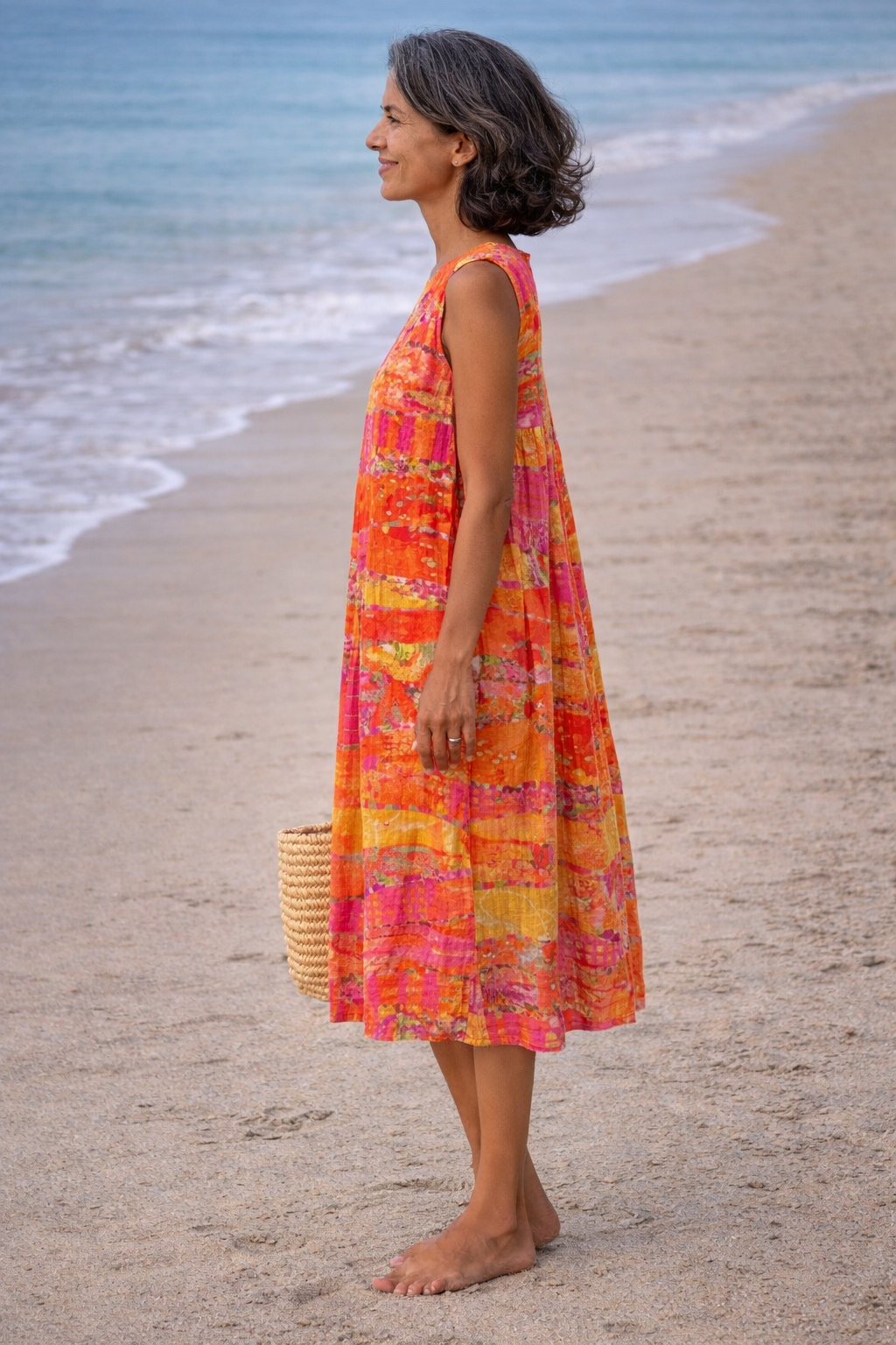 Flora | Vestido Midi Atardecer