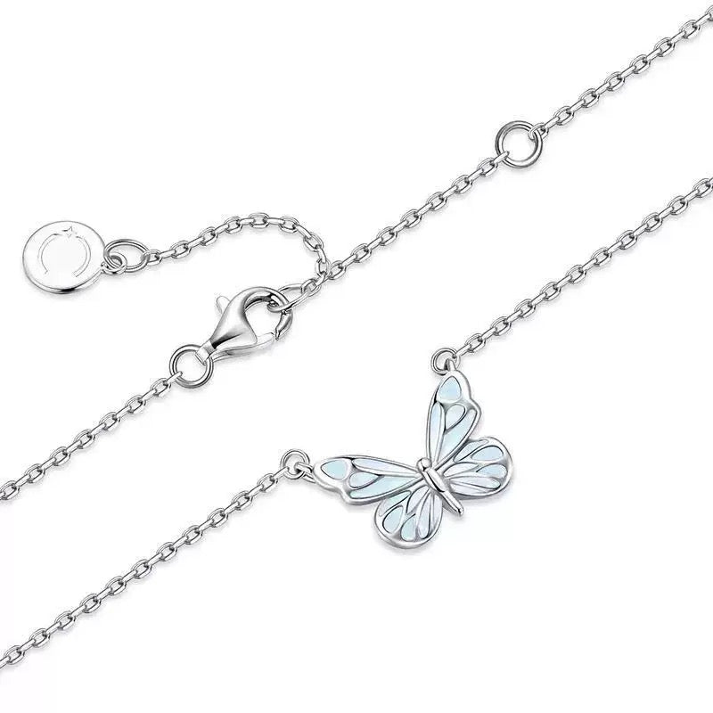 Blue Dream™ | Collar Mariposa Azul Luminosa