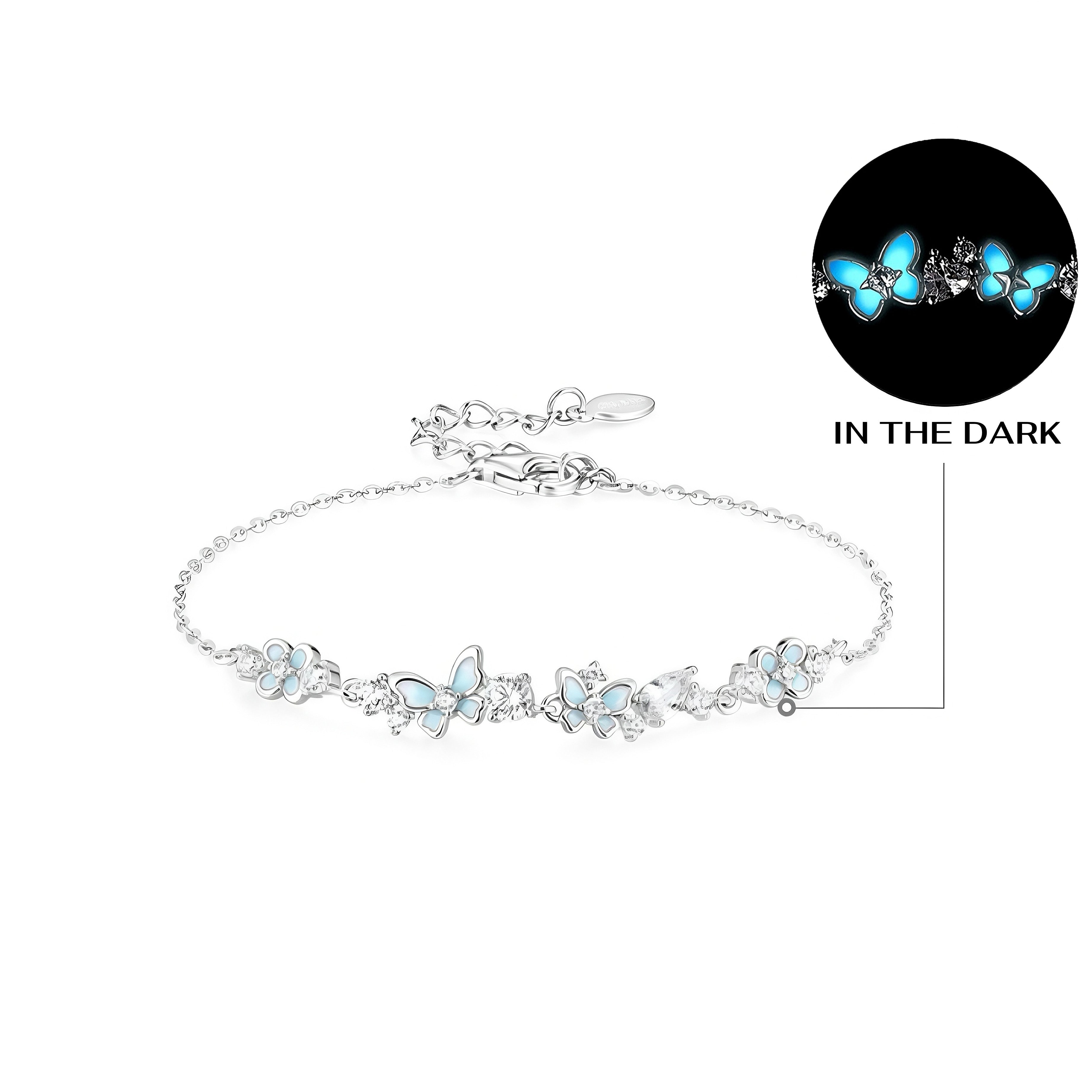Dream Garden™ | Pulsera Mariposa Brillante