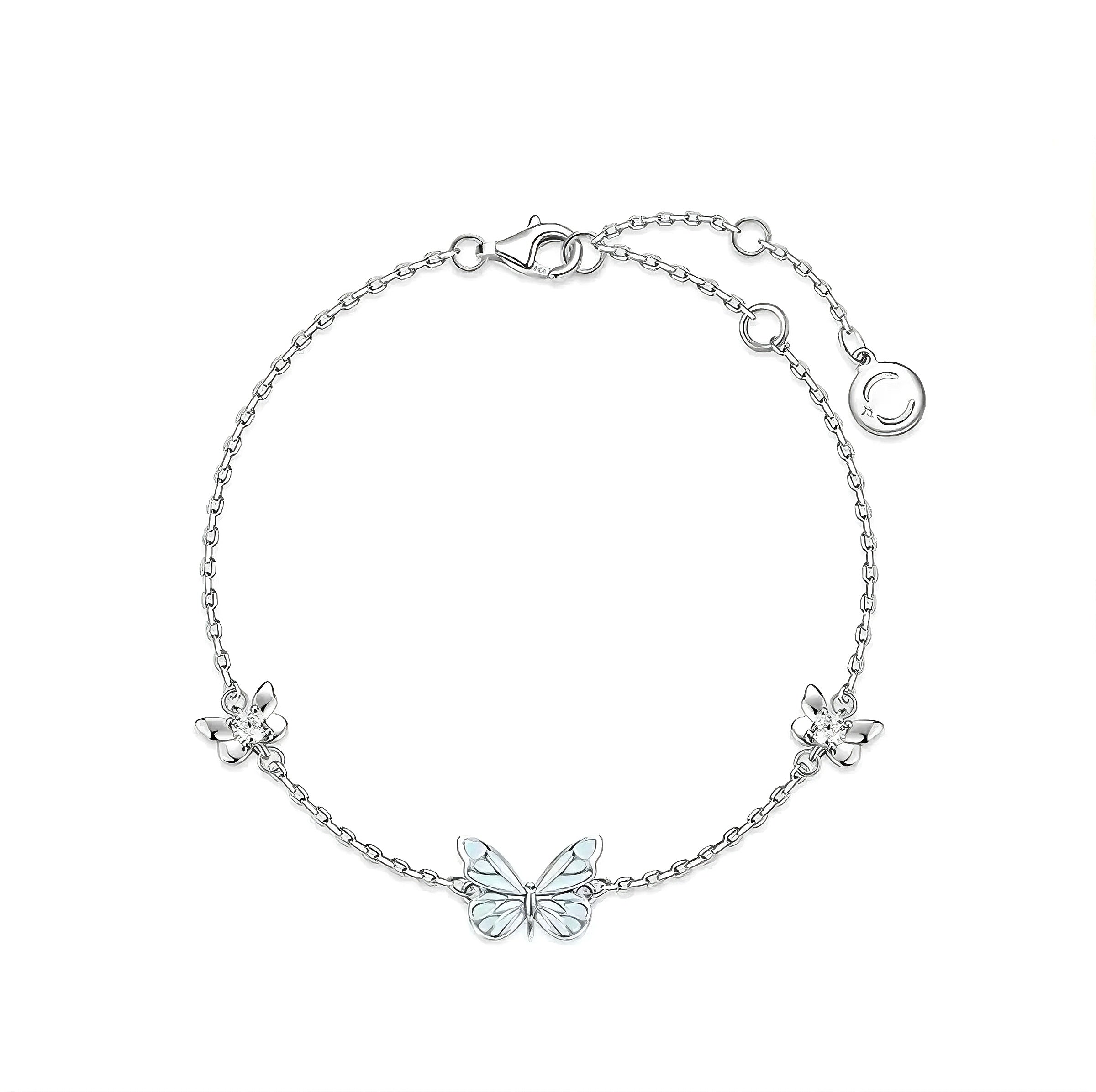 Blue Dream™ | Pulsera Mariposa Azul Luminosa